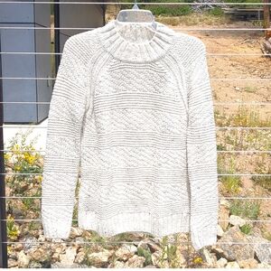 Prana Cream Knit Sweater